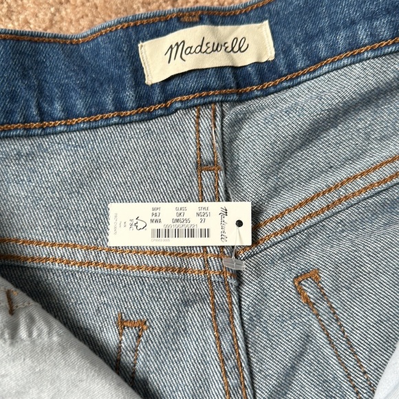 Madewell Jeans High Rise The Perfect Vintage size 27 NWT - Picture 5 of 6